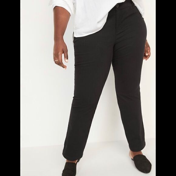 Old Navy | Mid Rise Boot Cut Khaki - Picture 1 of 5
